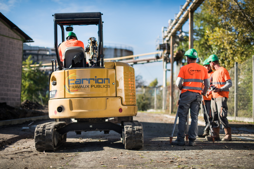 Campagne de réfection complète des chaussées lourdes du site industriel SEVESO de KEM ONE