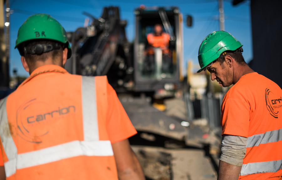Travaux de maintenance sur réseau de chauffage urbain